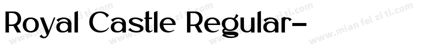 Royal Castle Regular字体转换